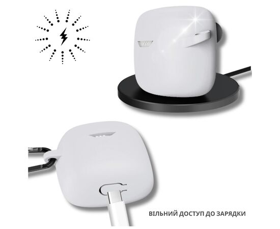 Чохол для навушників BeCover для JBL Tune Flex 2 White (714828), зображення 3