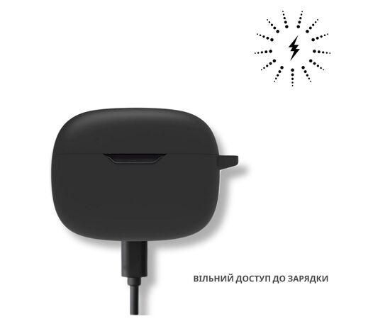 Чохол для навушників BeCover для JBL Wave Beam 2 Black (714820), зображення 5
