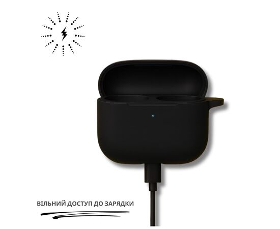 Чохол для навушників BeCover для OPPO Enco Buds 3 Pro Black (714837), зображення 4