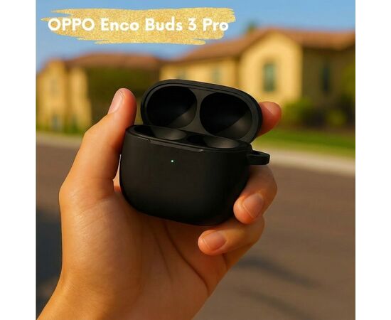Чохол для навушників BeCover для OPPO Enco Buds 3 Pro Black (714837), зображення 5