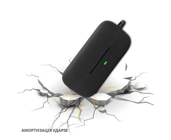 Чохол для навушників BeCover для Sony WF-C510 Black (714839), зображення 3