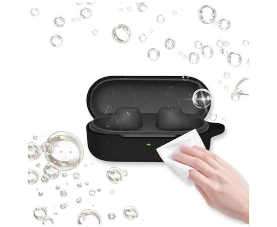 Чохол для навушників BeCover для Sony WF-C510 Black (714839), зображення 5