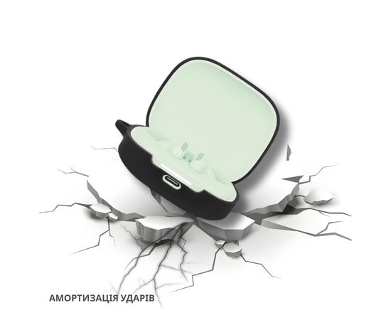 Чохол для навушників BeCover для Xiaomi Redmi Buds 7s Black (714817), зображення 3