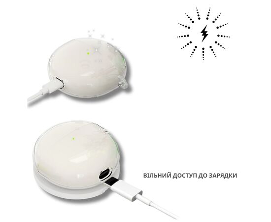 Чохол для навушників BeCover для HUAWEI FreeBuds 7i Transparent (714819), зображення 3
