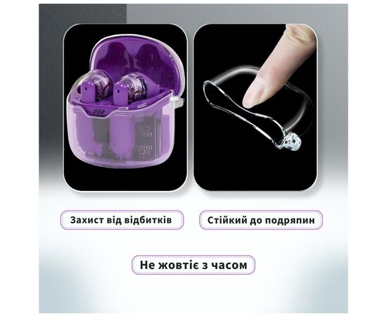 Чохол для навушників BeCover для JBL Tune Flex 2 Transparent (714829), зображення 3