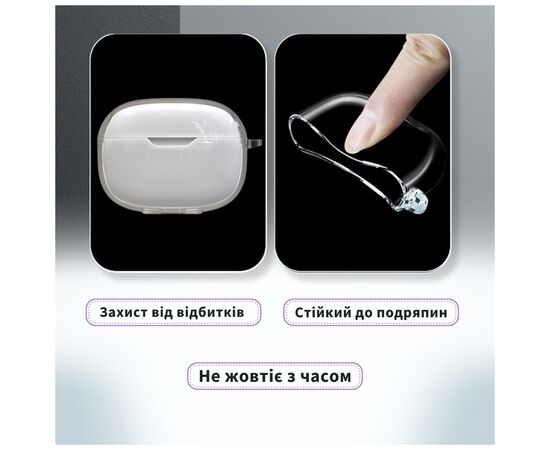 Чохол для навушників BeCover для JBL Wave Beam 2 Transparent (714823), зображення 5