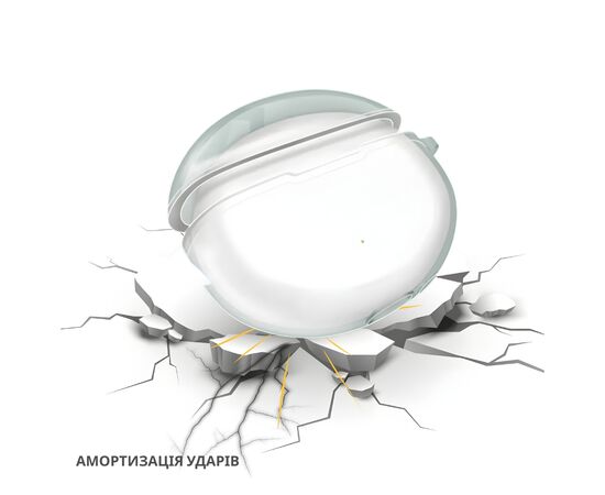 Чохол для навушників BeCover для OPPO Enco Air4 Pro (ETEA1) Transparent (714836), зображення 3