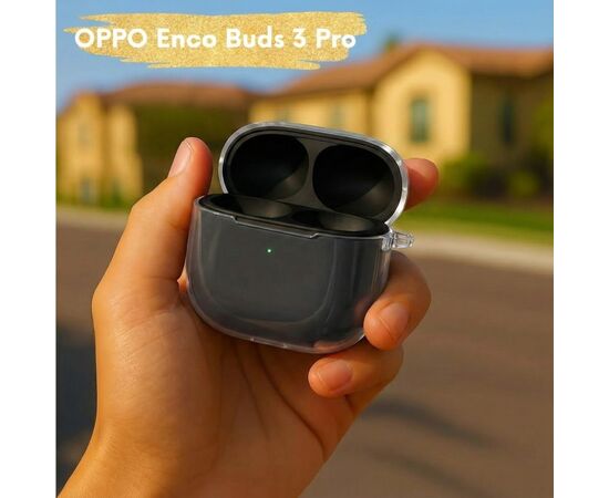 Чохол для навушників BeCover для OPPO Enco Buds 3 Pro Transparent (714838), зображення 5