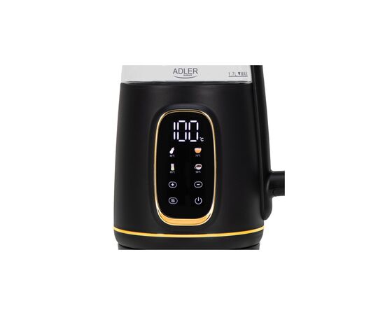 Электрочайник Adler AD 1305 black gold, изображение 6