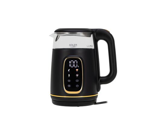 Электрочайник Adler AD 1305 black gold