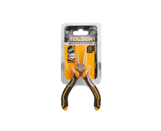 Плоскогубцы Tolsen 115 мм Ерго рукоятки (10355), изображение 3