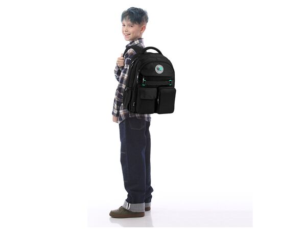 Рюкзак школьный GoPack Education 183 чорний (GO26-183M-3), изображение 13