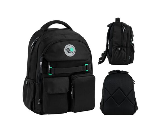 Рюкзак школьный GoPack Education 183 чорний (GO26-183M-3)