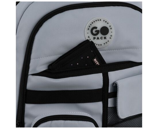 Рюкзак школьный GoPack Education Teens 184 сірий (GO26-184L-2), изображение 8