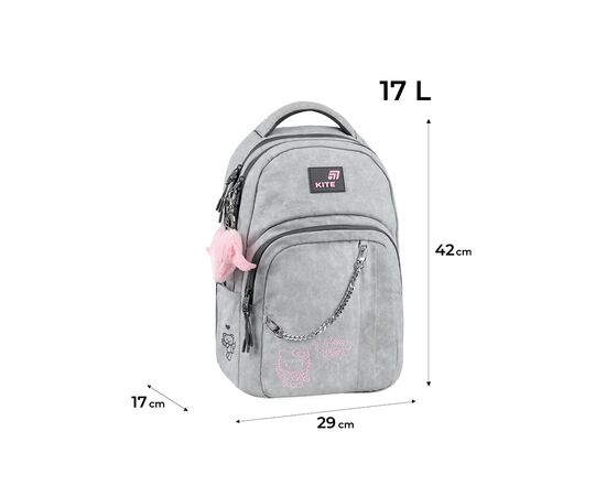 Рюкзак шкільний Kite Education teens 2578M HK (HK26-2578M), зображення 12