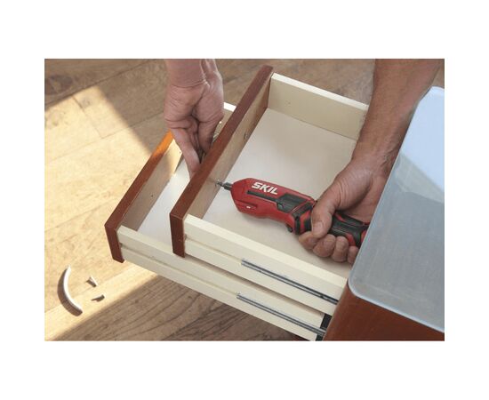 Отвертка аккумуляторная Skil 2710 GA Li-Ion 3,6V, кейс (SD1E2710GA), изображение 4