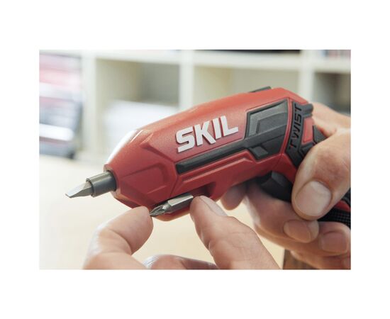 Отвертка аккумуляторная Skil 2710 GA Li-Ion 3,6V, кейс (SD1E2710GA), изображение 7