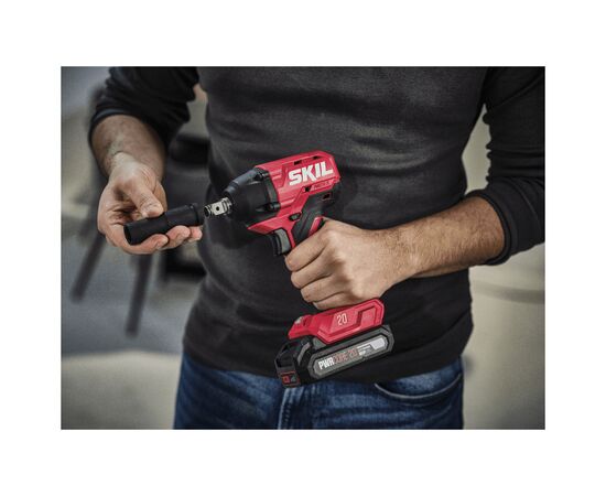 Гайковерт Skil 3241 CA Li-Ion 20V, акумуляторний безщітковий ударний (без АКБ та ЗП) (SD1E3241CA), зображення 6