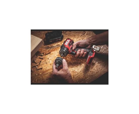 Шуруповерт Skil 3076 CA Li-Ion 20V, безщеточный ударный (Без АКБ и ЗУ) (CD1E3076CA), изображение 3