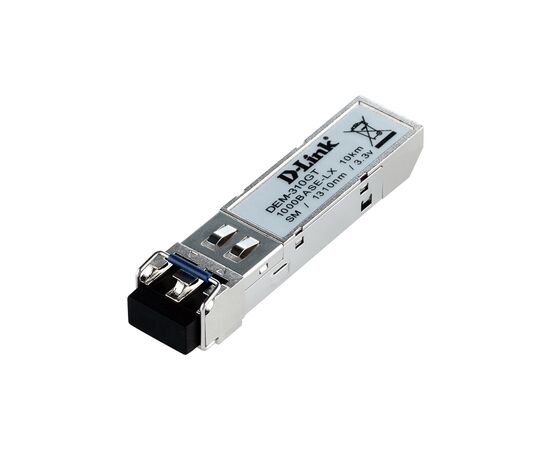 Модуль D-Link Трансивер D-Link DEM-310GT SFP, 1x1000BaseLX. SM 10км, LC (10шт/уп) (DEM-310GT/10)