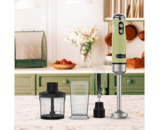 Блендер Cecotec Power Retro 1200MAX Cream&Crush Green (CCTC-03946), изображение 4