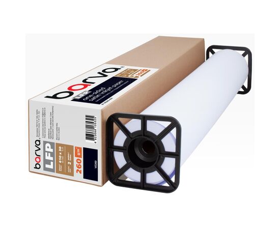 Бумага Barva 24"/610 мм, 260 г/м2, satin, 30 м LFP (IP-VE260-454)