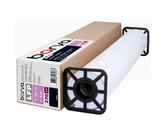Бумага Barva 24"/610 мм, 270 г/м2, silky-glossy 30 м LFP (IP-FE270-458)