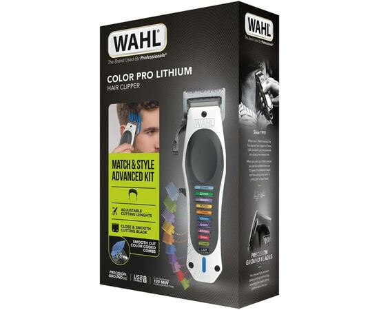 Машинка для стрижки Wahl Color Pro Lithium (79600-3716), изображение 4