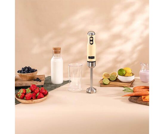 Блендер Cecotec Power Retro 1200MAX Cream&Crush Yellow (CCTC-03941), изображение 3