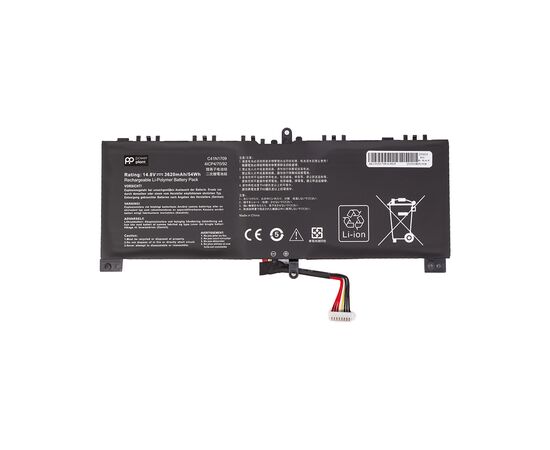 Акумулятор до ноутбука ASUS ROG Strix SCAR Edition GL503VS (C41N1709) 14.8V 3620mAh PowerPlant (NB432370)
