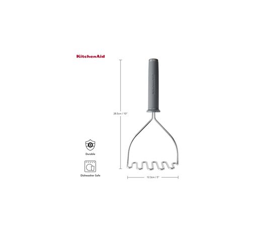 Картофелемялка KitchenAid Classic 25,5 см сірий (KHA008OHCHGG), изображение 10