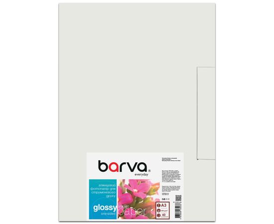 Бумага Barva A3, 260 г/м2, Everyday, gloss, 40 с (IP-CE260-428)
