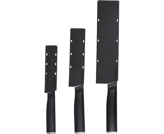 Набор ножей KitchenAid Classic з захисними чохлами, 3 предмети (KEG3PTHEOHOBA), изображение 2