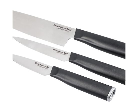 Набор ножей KitchenAid Classic з захисними чохлами, 3 предмети (KEG3PTHEOHOBA), изображение 4