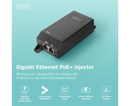 Адаптер PoE Digitus DN-95103-3, изображение 5