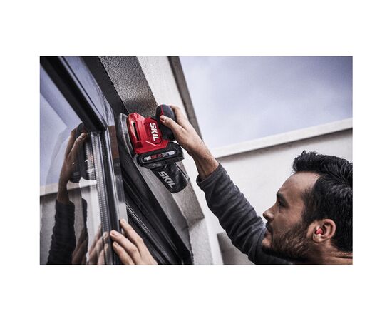 Шліфувальна машина Skil 3746 CA ексцентрикова акумуляторна безщіткова (без АКБ та ЗП) (SR1E3746CA), зображення 2