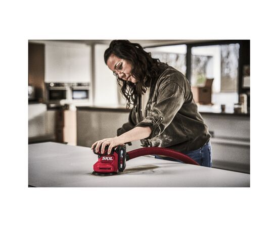Шліфувальна машина Skil 3746 CA ексцентрикова акумуляторна безщіткова (без АКБ та ЗП) (SR1E3746CA), зображення 4