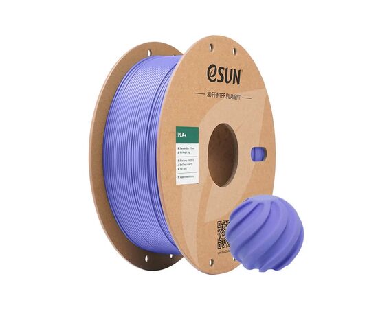 Пластик для 3D-принтера eSUN PLA+ 1.75мм, 1кг, very peri (PLA+P175VP1)