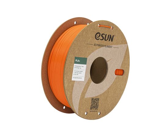 Пластик для 3D-принтера eSUN PLA+ 1.75мм, 1кг, orange (PLA+P175O1)