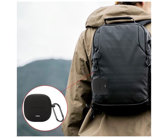 Чохол для навушників BeCover для Xiaomi Redmi Buds 6 Lite Black (713232), зображення 6