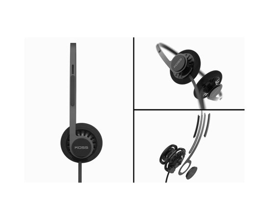 Наушники Koss KPH40 Utility Grey (197451.102), изображение 2