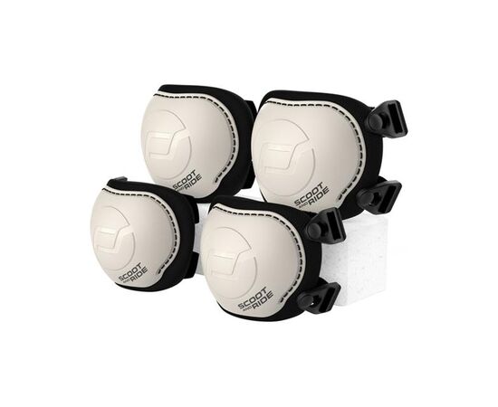 Комплект защиты Scoot&Ride світло-сірий, для дитини XXS, до 25 кг (SR-230925-ASH)