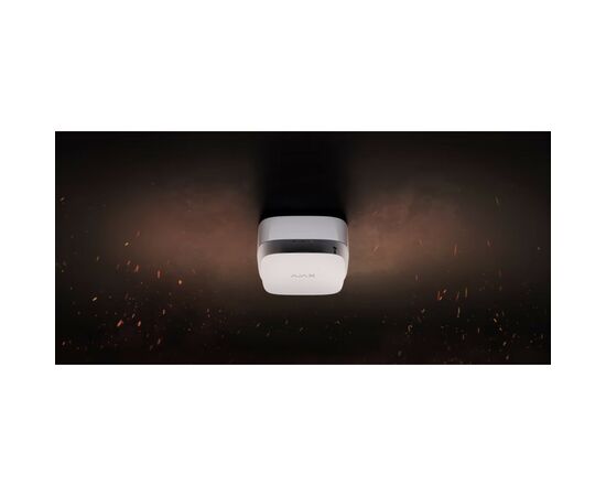 Датчик дыма Ajax FireProtect 2 SB Heat/Smoke white, изображение 8