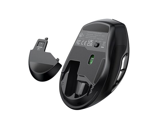 Мышка Ugreen MU006 Ergonomic Wireless Black (90545), изображение 3