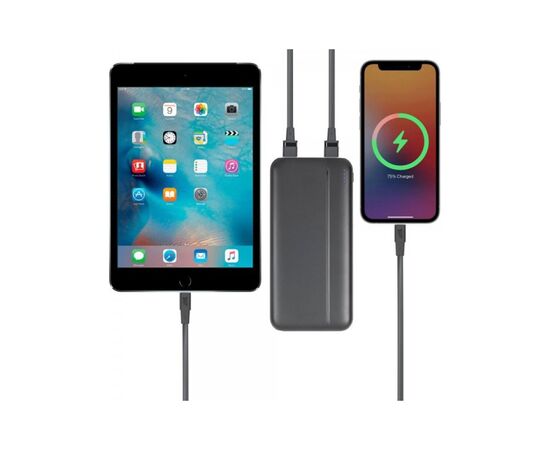 Батарея универсальная RivaCase 10000mA, 10W, black (VA2031), изображение 12