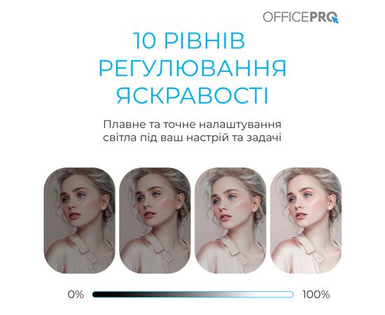Настольная лампа OfficePro на монитор SL380B (SL380B), изображение 10