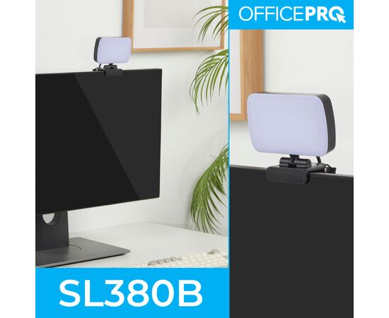 Настольная лампа OfficePro на монитор SL380B (SL380B), изображение 2