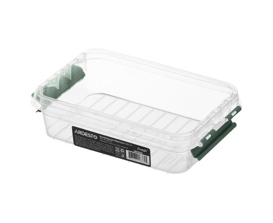 Пищевой контейнер Ardesto Fresh 0.52л, пластик, прямокутна, зелений (AR1303G), изображение 4