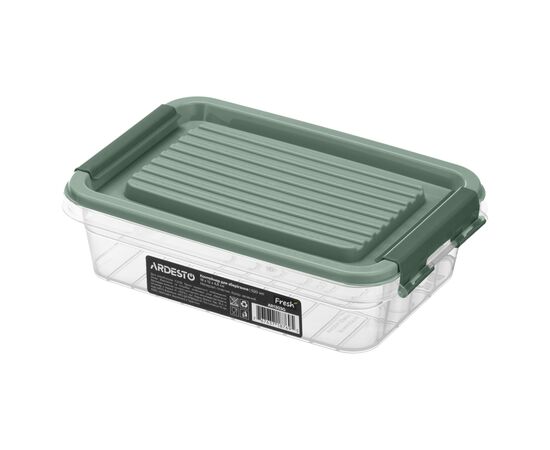 Пищевой контейнер Ardesto Fresh 0.52л, пластик, прямокутна, зелений (AR1303G)