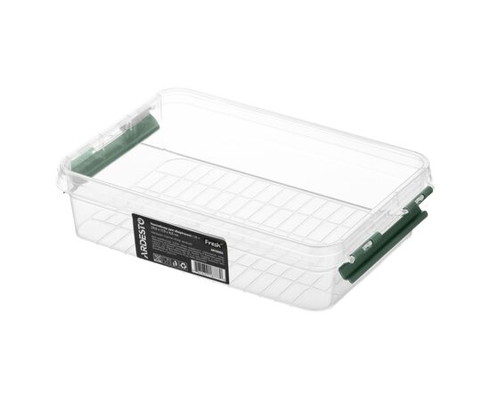 Пищевой контейнер Ardesto Fresh 1.8л, пластик, прямокутна, зелений (AR1305G), изображение 4